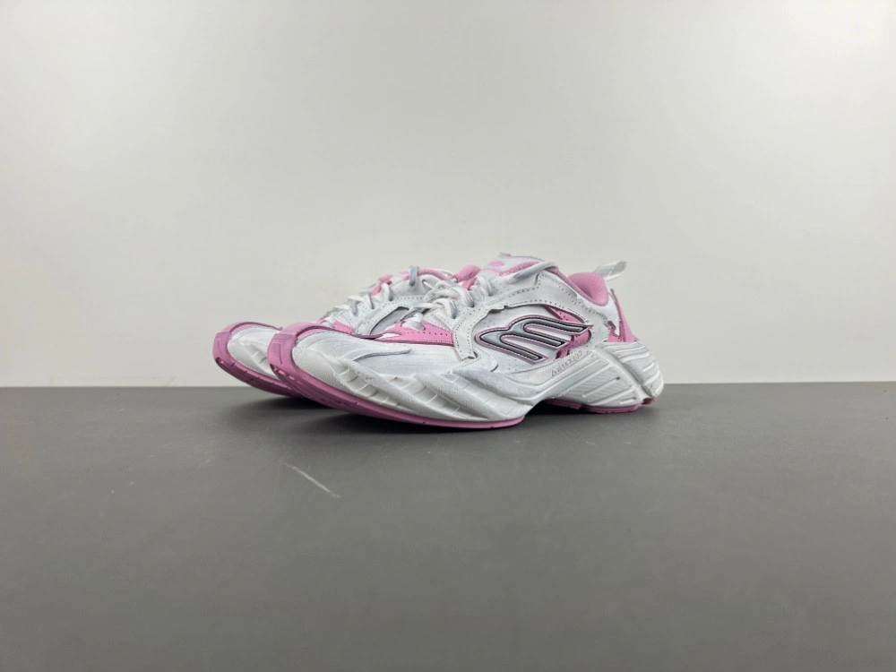 Balenciaga Women's Monday Shoe in Pink grey white black