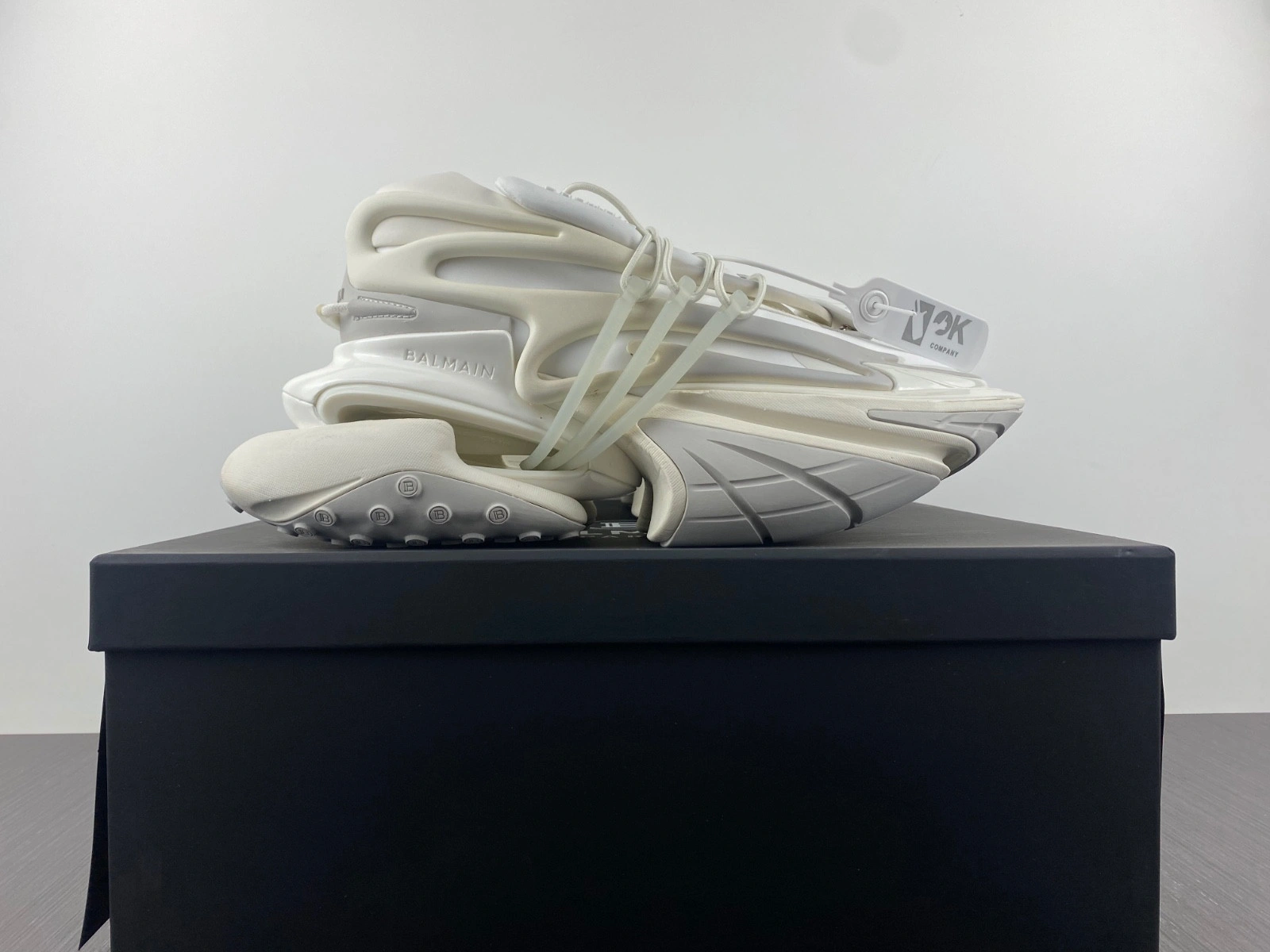 Balmain Neoprene and leather Unicorn low-top sneakers AM1VJ309