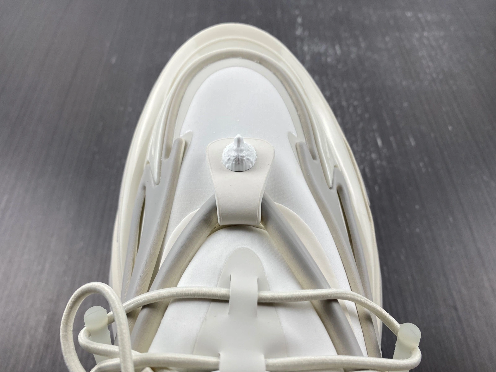 Balmain Neoprene and leather Unicorn low-top sneakers AM1VJ309