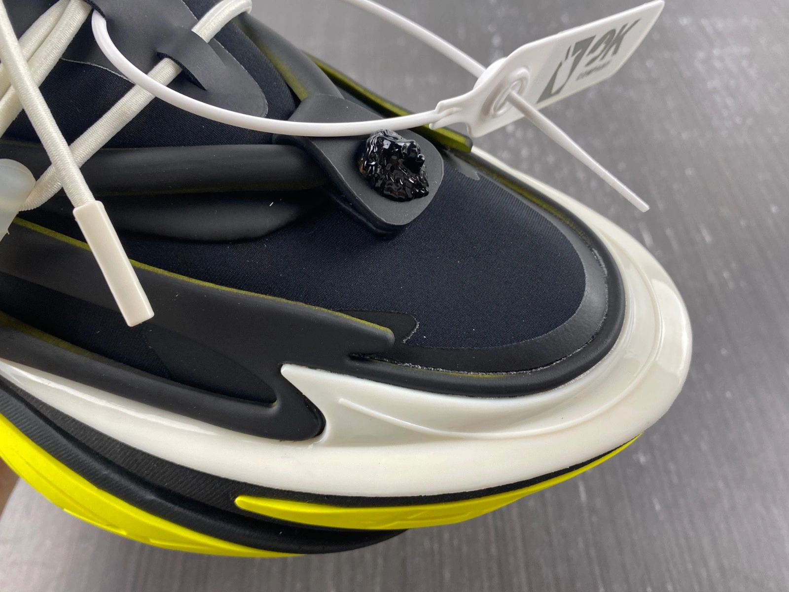 Balmain Neoprene and leather Unicorn low-top sneakers AM1VJ398