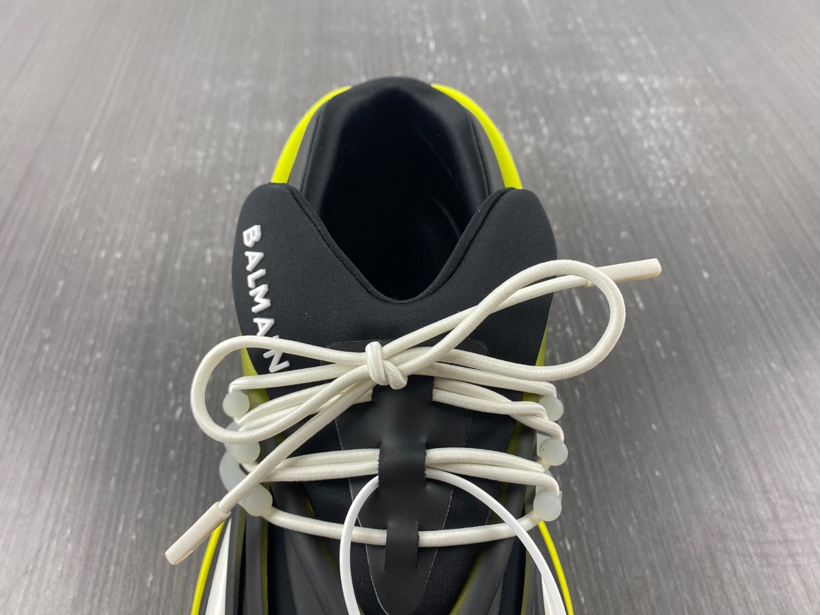 Balmain Neoprene and leather Unicorn low-top sneakers AM1VJ398