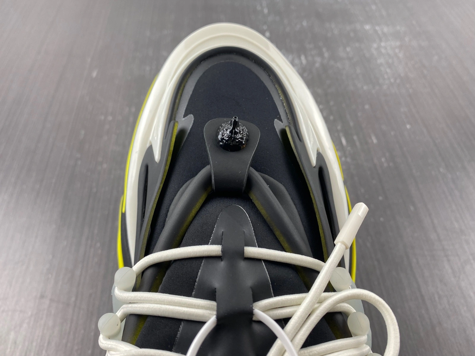 Balmain Neoprene and leather Unicorn low-top sneakers AM1VJ398