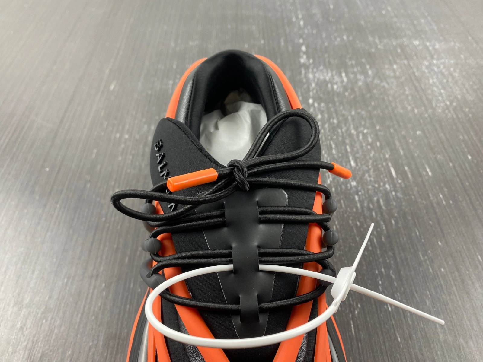 Balmain Neoprene and leather Unicorn low-top sneakers YM1VJ309