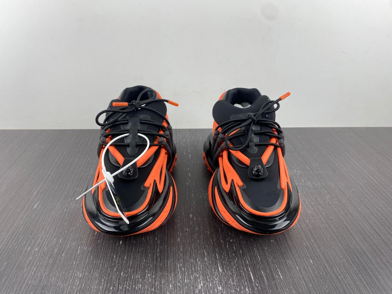 Balmain Neoprene and leather Unicorn low-top sneakers YM1VJ309
