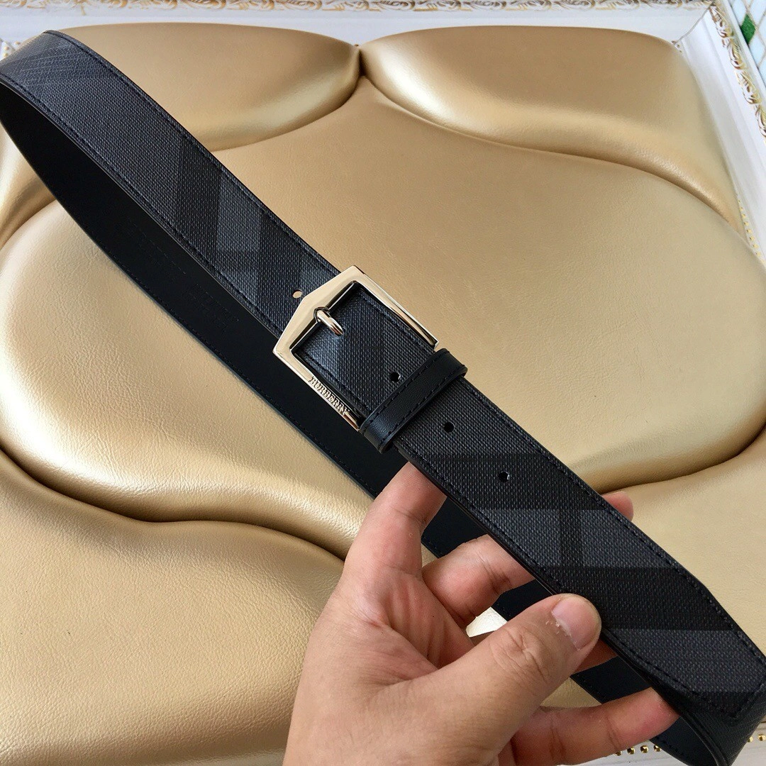 Burberry London plaid belt 80060481