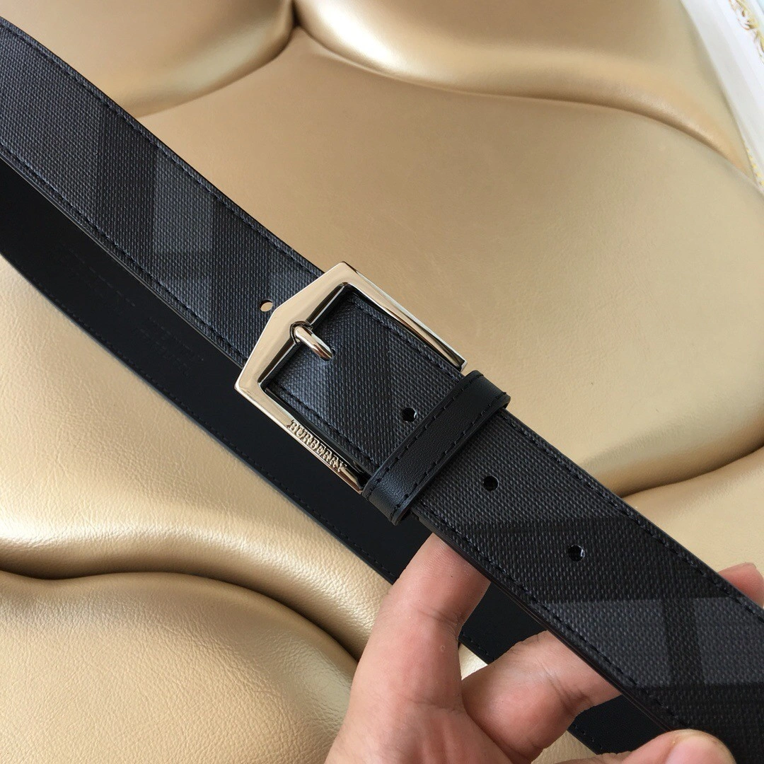 Burberry London plaid belt 80060481