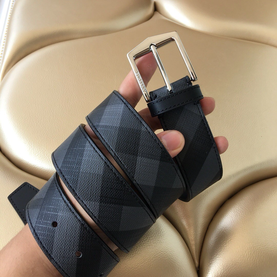 Burberry London plaid belt 80060481