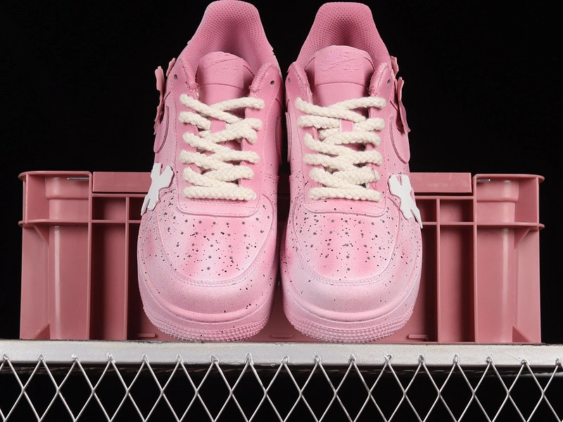 CHROMEHEARTS X AIR FORCE 1 LOW 07 PINK PINK WHITE  DD8959-100
