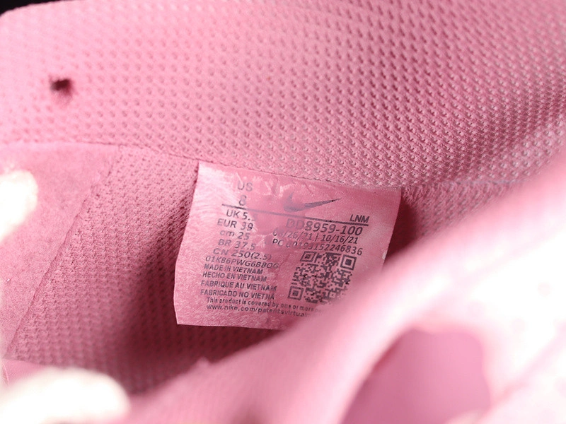 CHROMEHEARTS X AIR FORCE 1 LOW 07 PINK PINK WHITE  DD8959-100
