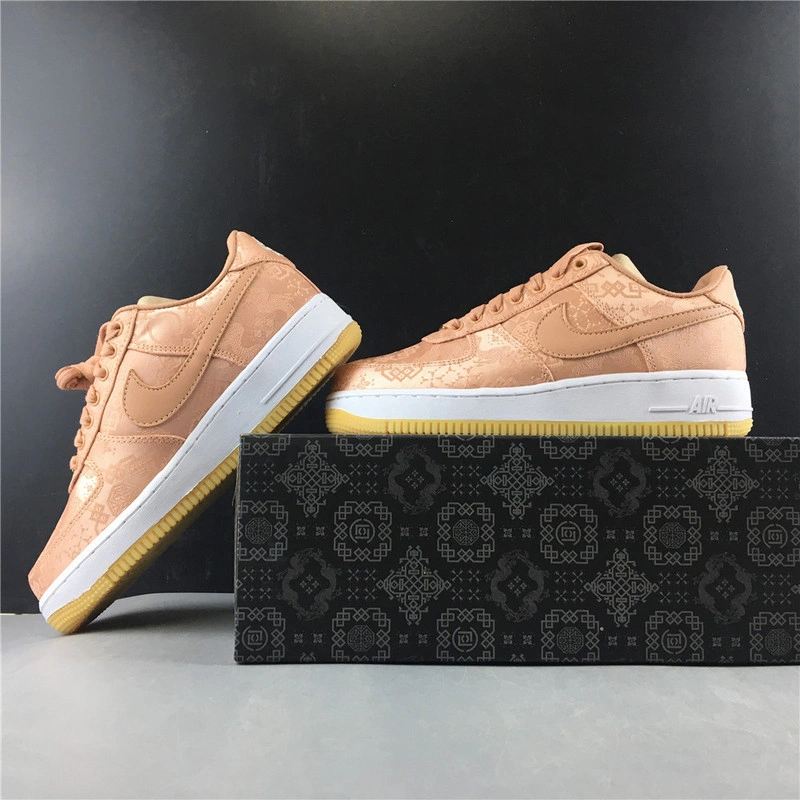CLOT x Nike Air Force 1 Low Rose Gold CJ5290-600