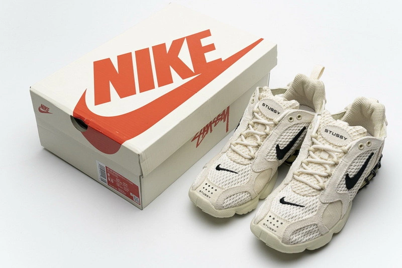 CQ5486-001 Stussy x Nike Air Zoom Spiridon Caged   CQ5486-200