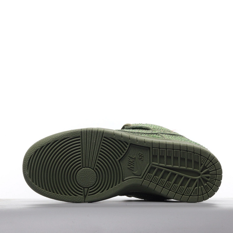 Cactus Plant Flea Market X Swarovski X Dunk Low 'Spiral Sage'   CZ2670-300