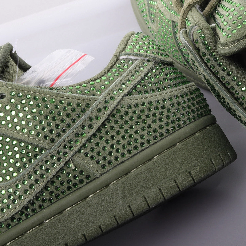 Cactus Plant Flea Market X Swarovski X Dunk Low 'Spiral Sage'   CZ2670-300
