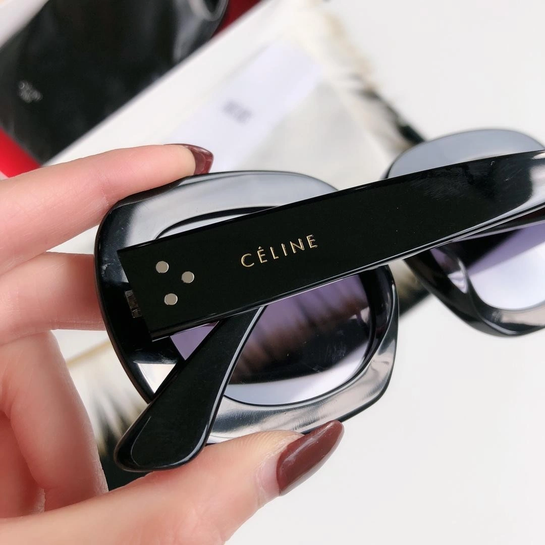 Celine Acetate fibre wide Sunglasses 4S070CPLB