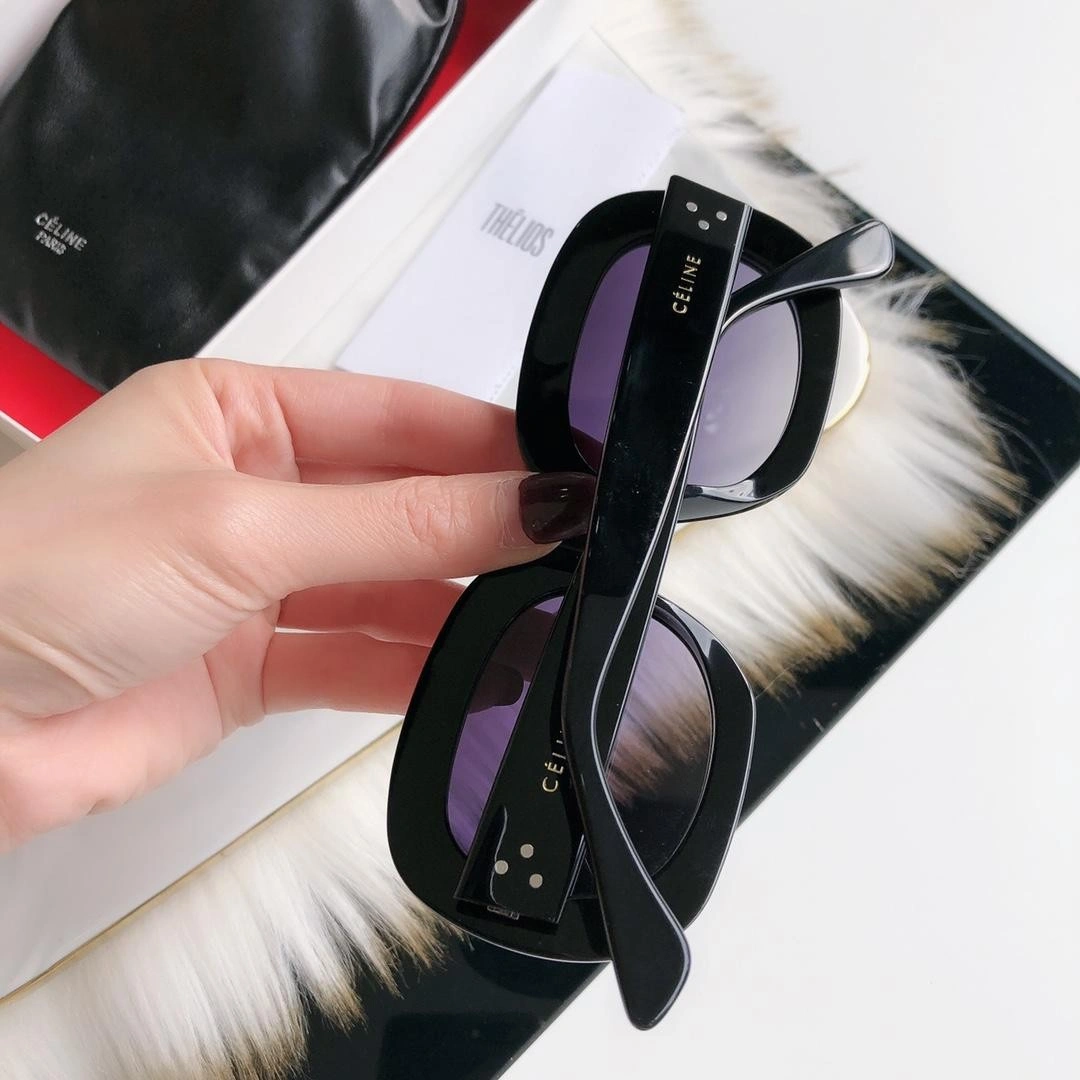 Celine Acetate fibre wide Sunglasses 4S070CPLB