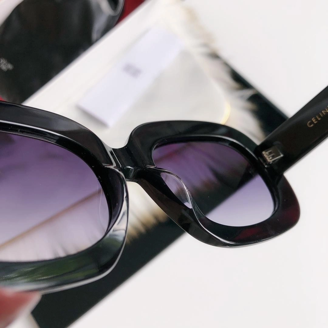 Celine Acetate fibre wide Sunglasses 4S070CPLB
