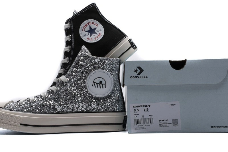 Converse  Ferragni x Wmns Chuck 70 'Black Silver' 563831C