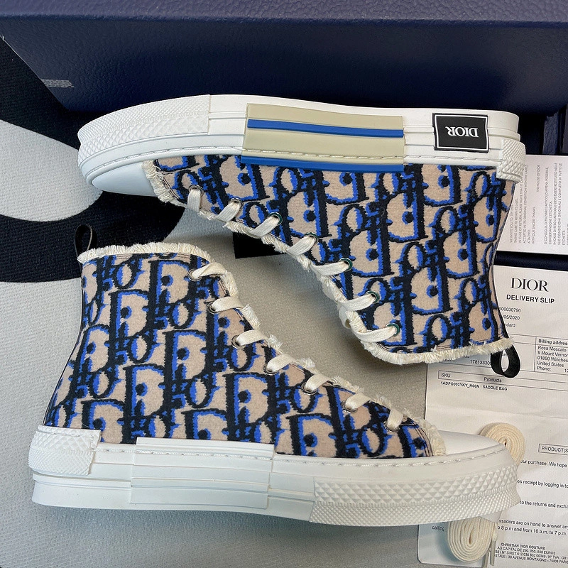 Dior B23 Oblique HIGH Top Sneaker