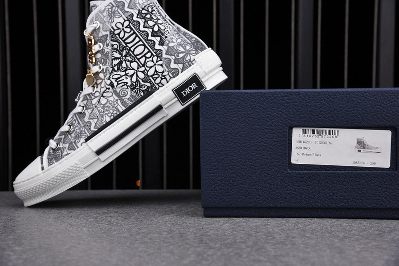 Dior B23 Oblique HIGH Top Sneaker