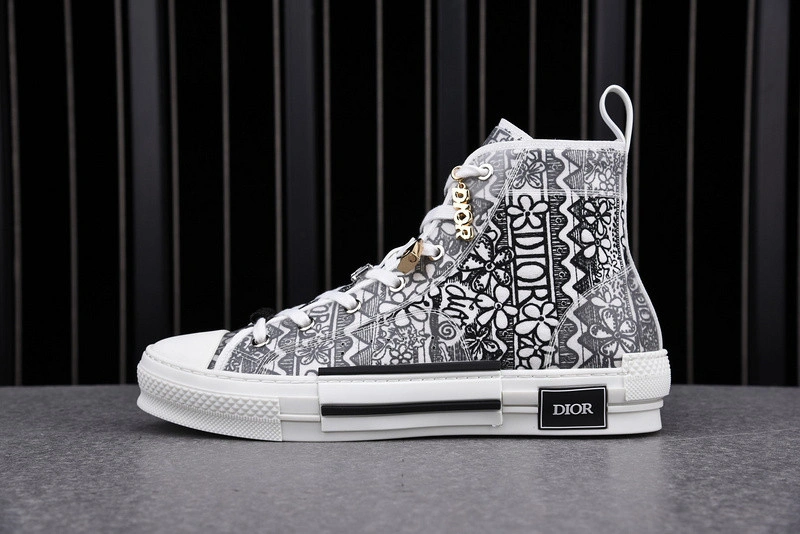 Dior B23 Oblique HIGH Top Sneaker