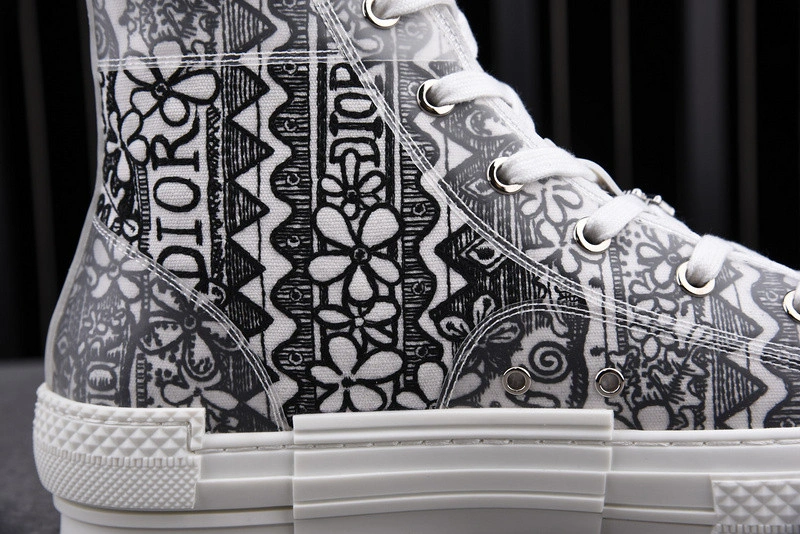 Dior B23 Oblique HIGH Top Sneaker