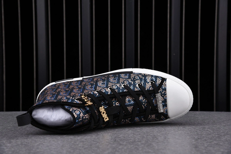 Dior B23 Oblique HIGH Top Sneaker