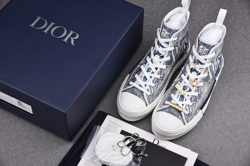 Dior B23 Oblique HIGH Top Sneaker