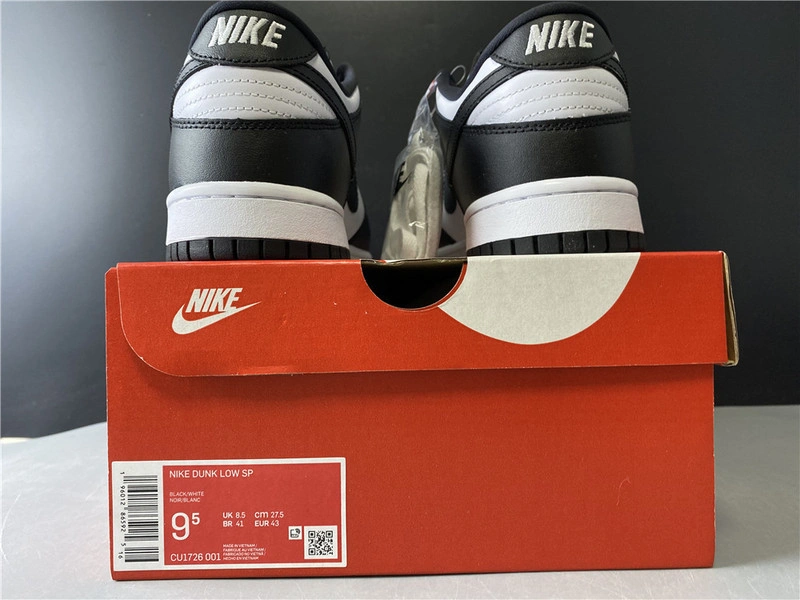 Dunk Low 'Black White' - Nike - DD1391 100