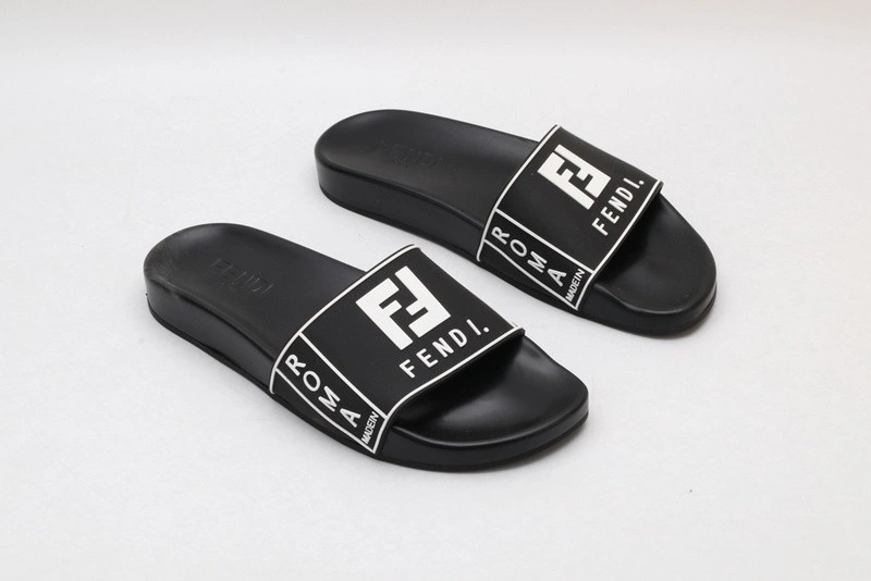 FENDI  Slides  All WHITE with white letter