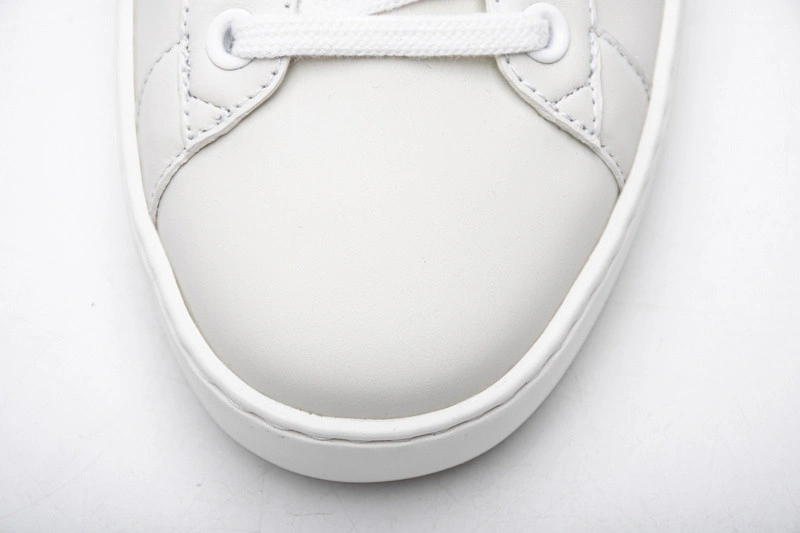 GUCCI  LOW-TOP SNEAKER WHITE  WITH APPLE
