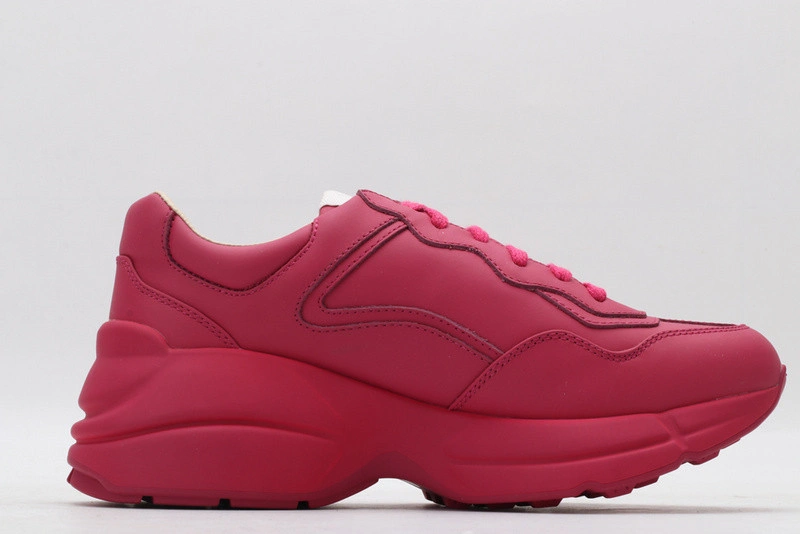 GUCCI  SNEAKER PINK  WITH GUCCI LETTER