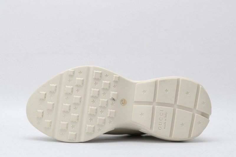 GUCCI ACE EMBROIDERED LOW-TOP SNEAKER  WHITE WITH 
