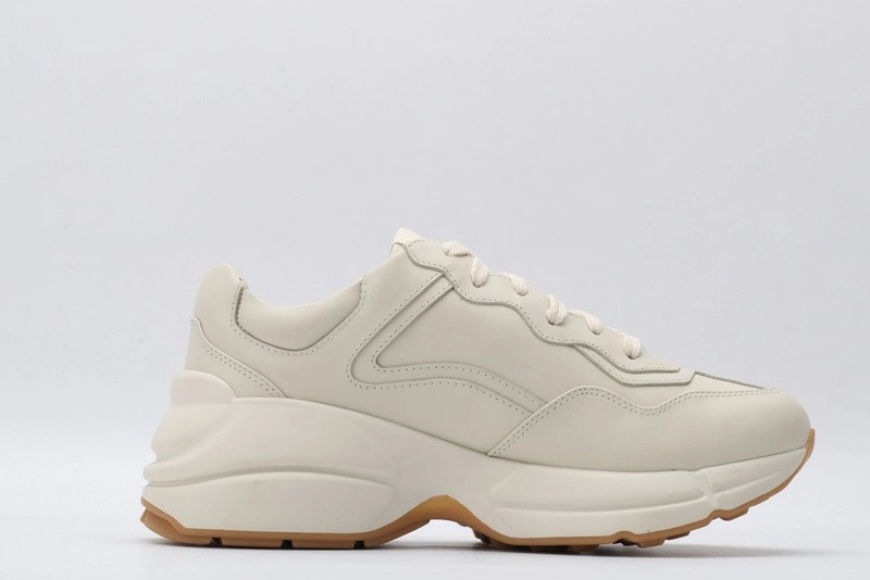 GUCCI ACE EMBROIDERED LOW-TOP SNEAKER  WHITE WITH NY