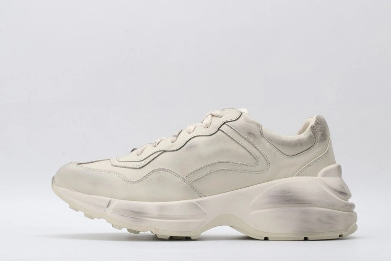 GUCCI ACE EMBROIDERED LOW-TOP SNEAKER  WHITE