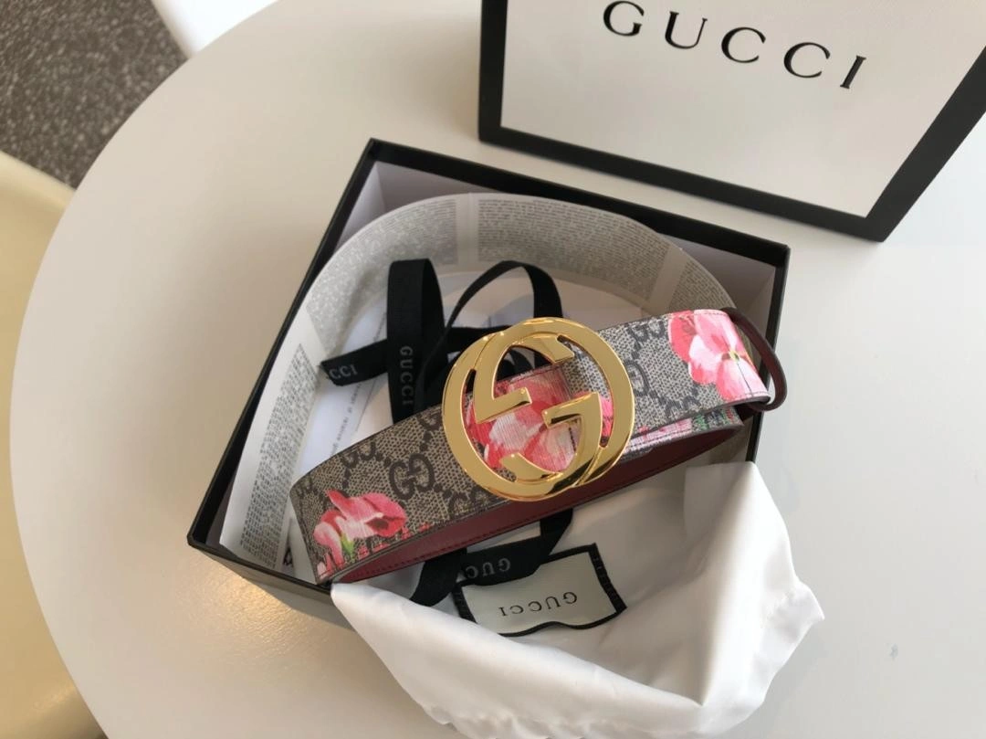 GUCCI GG Blooms belt 370543-1