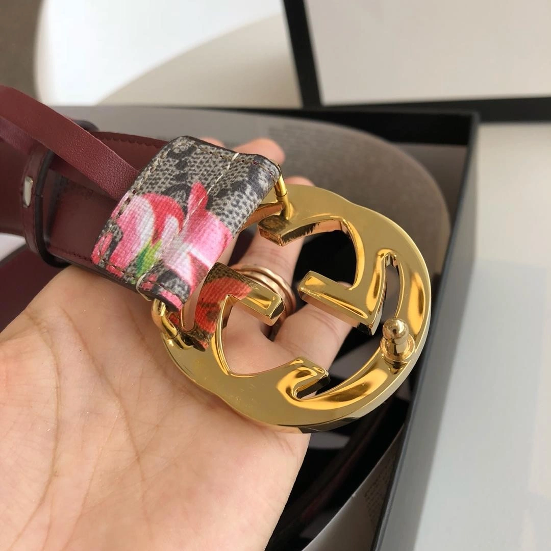 GUCCI GG Blooms belt 370543-1