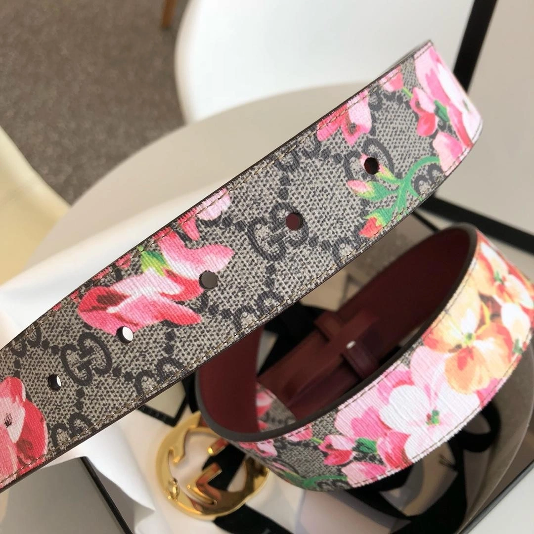 GUCCI GG Blooms belt 370543-1