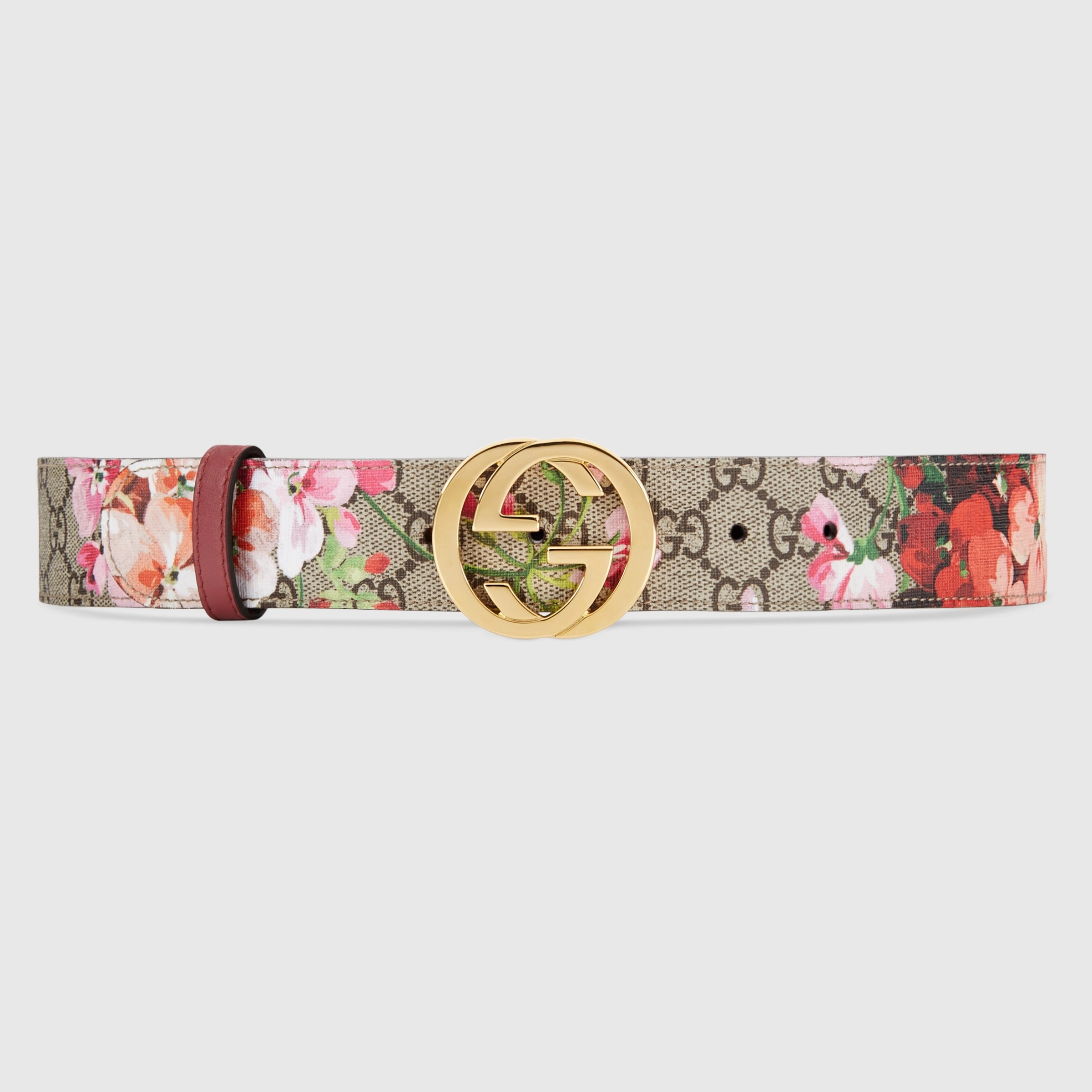GUCCI GG Blooms belt 370543-1