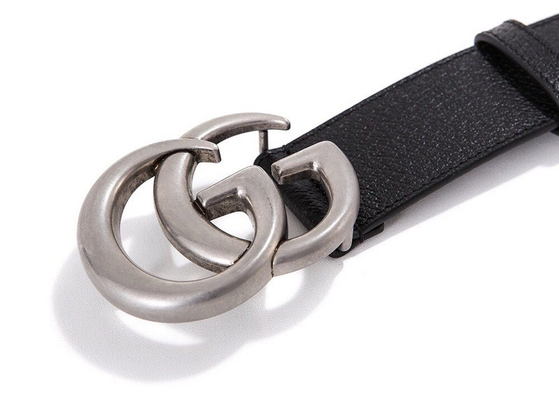 GUCCI GG buckle leather belt 414516