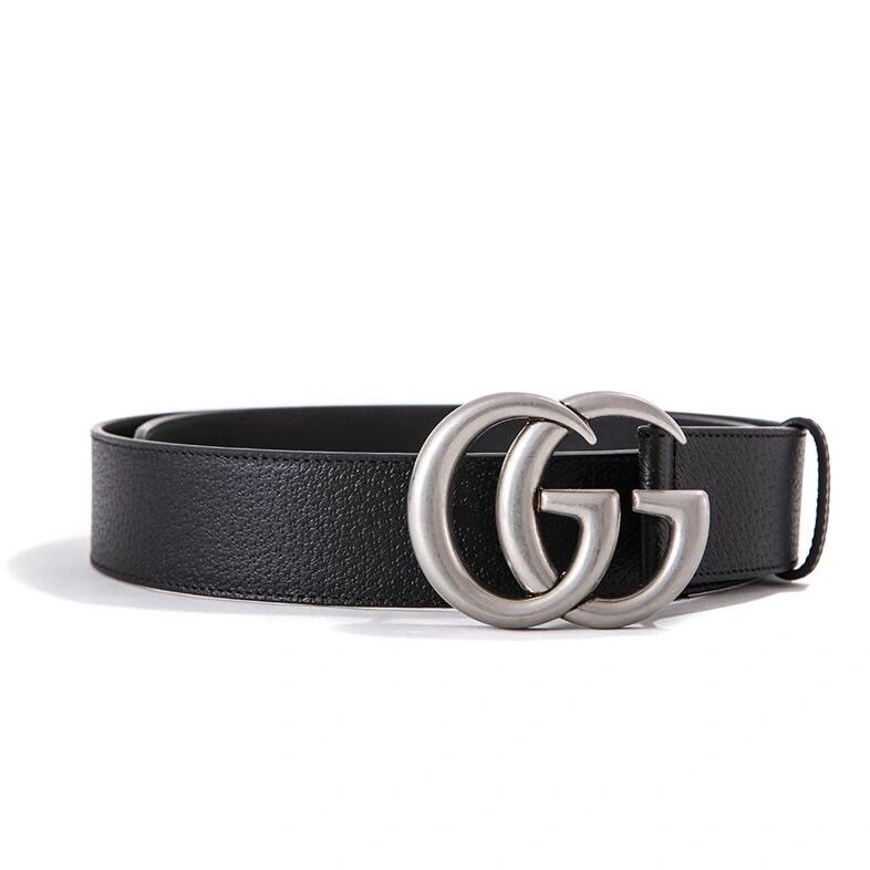 GUCCI GG buckle leather belt 414516