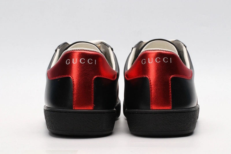 GUCI  LOW-TOP SNEAKER BLACK WITH GUCCI