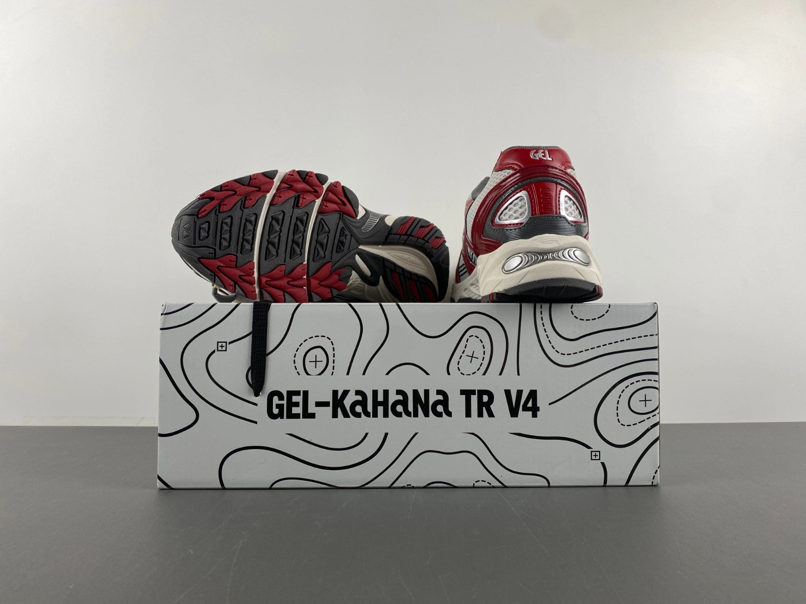Gel Kahana TR V4 'Red Silver' - ASICS - 1203A585 100