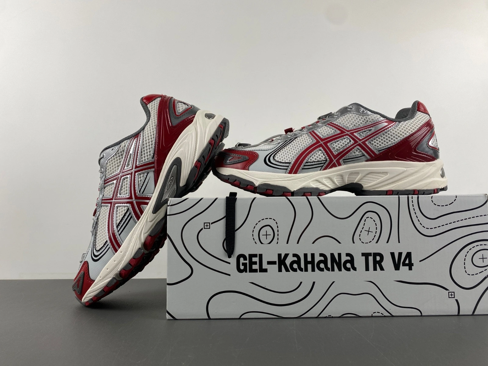 Gel Kahana TR V4 'Red Silver' - ASICS - 1203A585 100