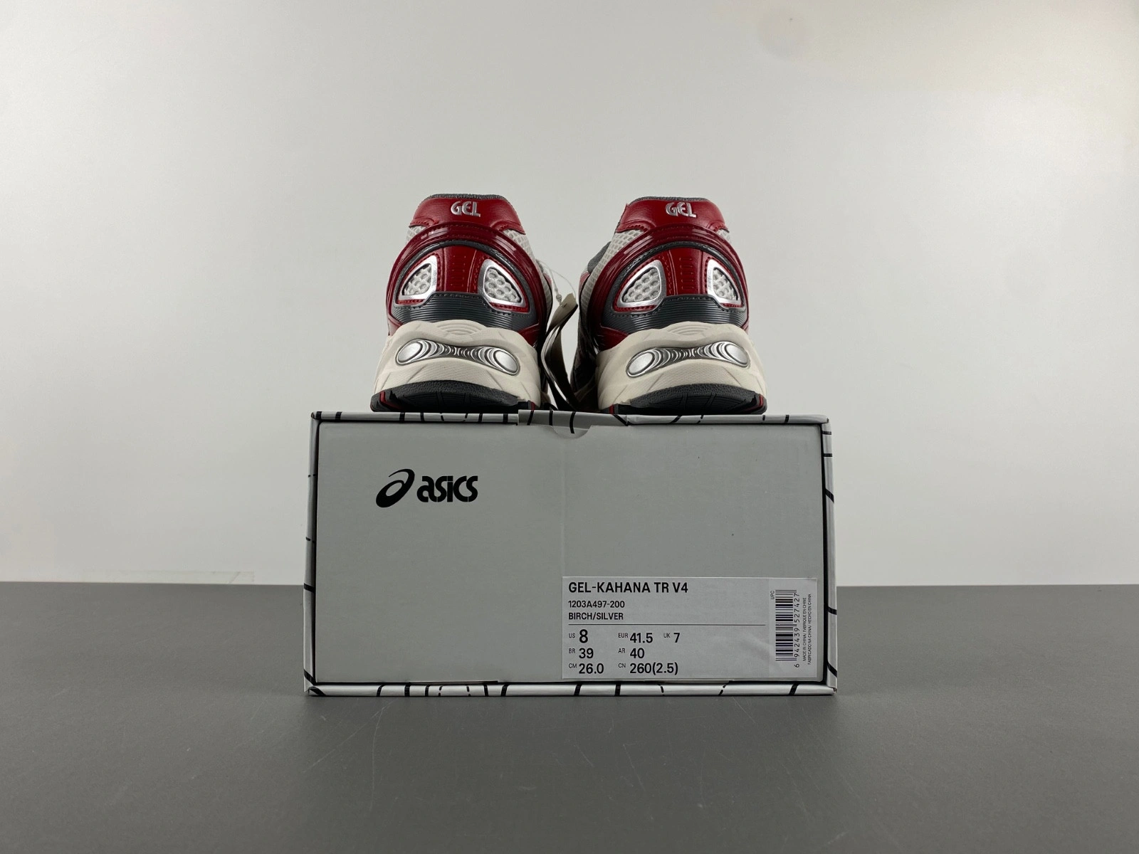 Gel Kahana TR V4 'Red Silver' - ASICS - 1203A585 100