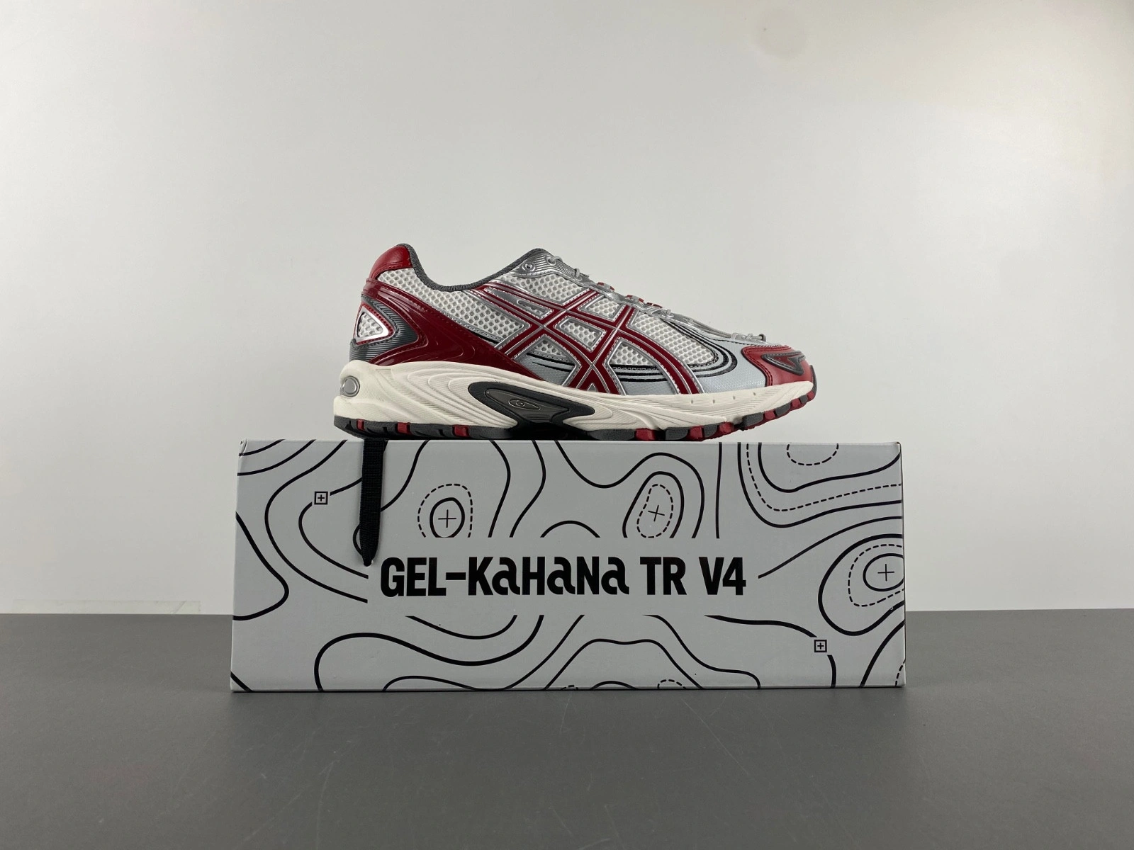 Gel Kahana TR V4 'Red Silver' - ASICS - 1203A585 100