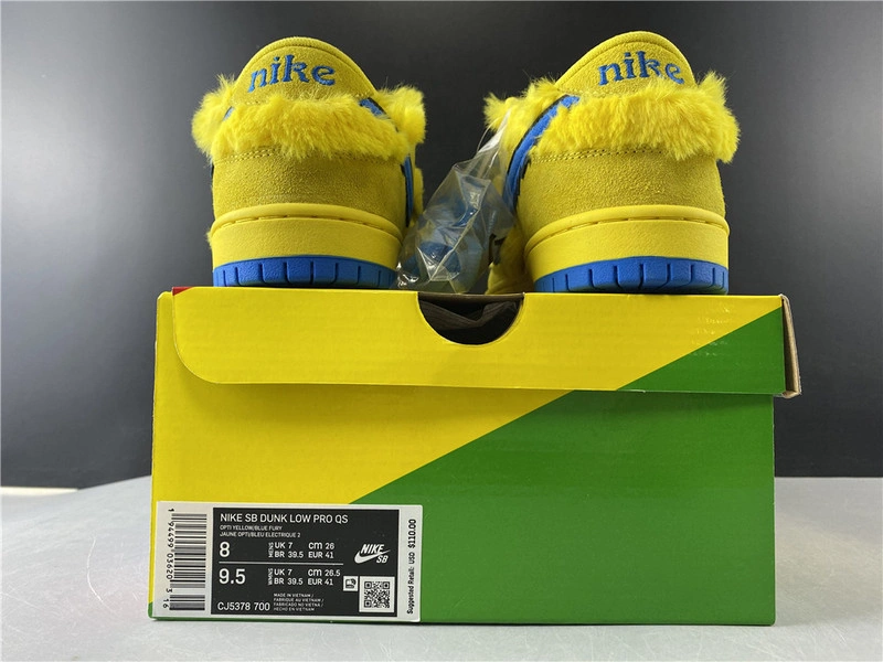 Grateful Dead x Nike SB Dunk Low“ Yellow Bear”  CJ5378-700