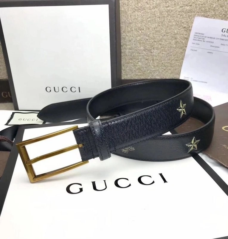 Gucci Bees and stars belt 495125