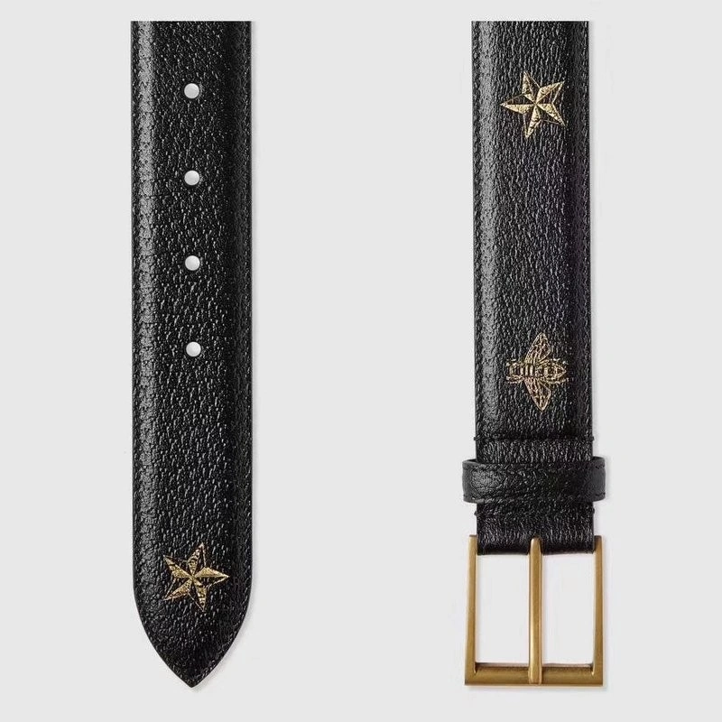 Gucci Bees and stars belt 495125