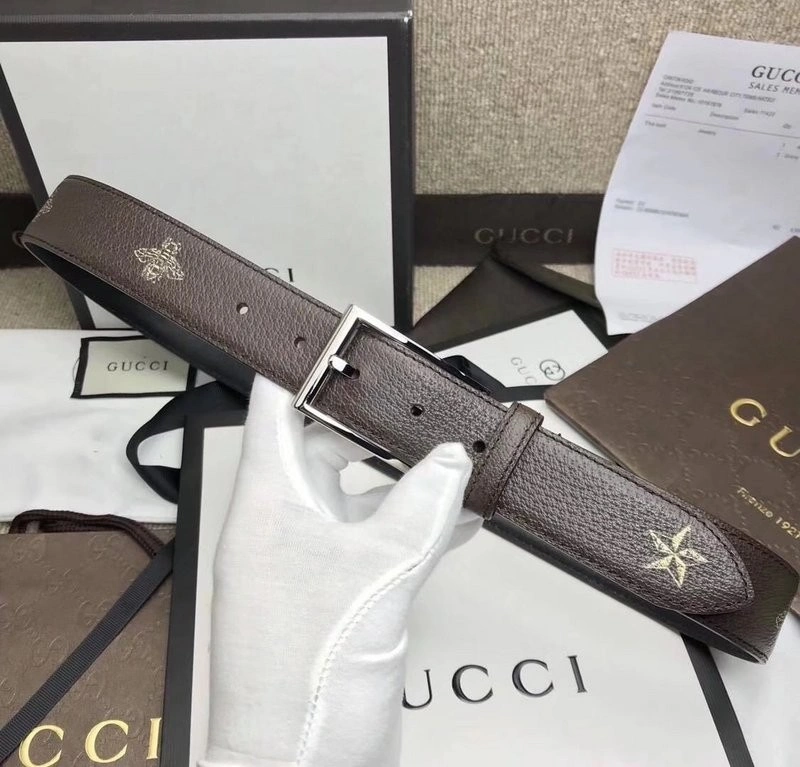 Gucci Bees and stars belt 495125