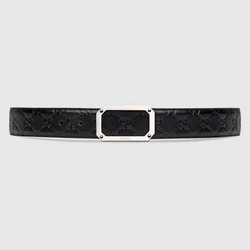 Gucci Embossed belt W12081